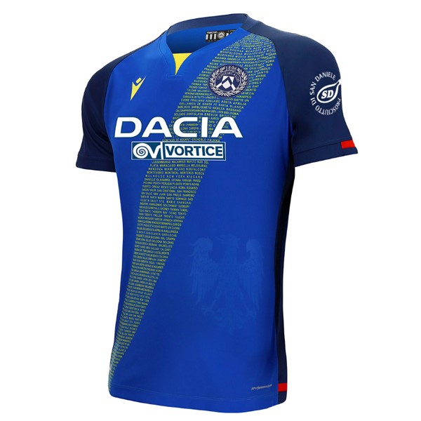 Thailand Trikot Udinese Auswarts 2020-21 Blau